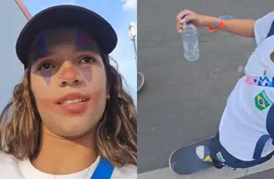 'Sem condições', desabafa Rayssa Leal após ser esquecida em pista de treino em Paris (Foto: Reprodução/Redes Sociais)
