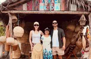 Sergio Malheiros e Sophia visitam Piauí (Foto: Reprodução)