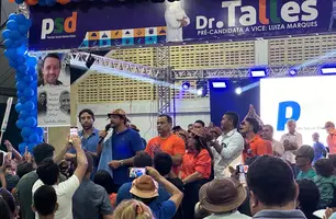 Talles Marques oficializa candidatura para concorrer à prefeitura de Beneditinos (Foto: Mikeias di Mattos/Conecta Piauí)