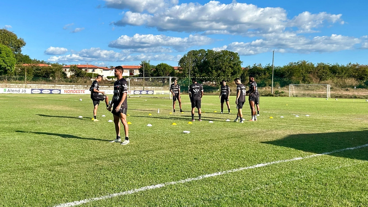 Treino do River-PI