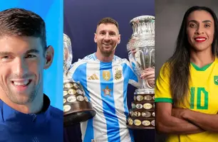 Três brasileiros aparecem em lista dos maiores atletas do século (Foto: Reprodução)