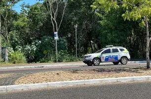 Viatura da Polícia Militar do Piauí (PM-PI) (Foto: Tiago Moura/ Conecta Piauí)