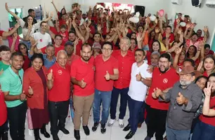 Zé Santana participa de convenção de pré-candidato a Prefeitura de Sebastião Leal (Foto: Reprodução/Instagram)