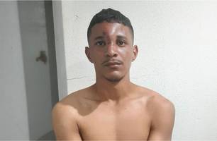 Acusado de realizar cinco roubos após saída de prisão é capturado em Beneditinos (Foto: Divulgação)