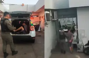 Adolescente que atirou em guarda municipal é apreendido em Teresina (Foto: Repórter 12/Conecta Piauí)