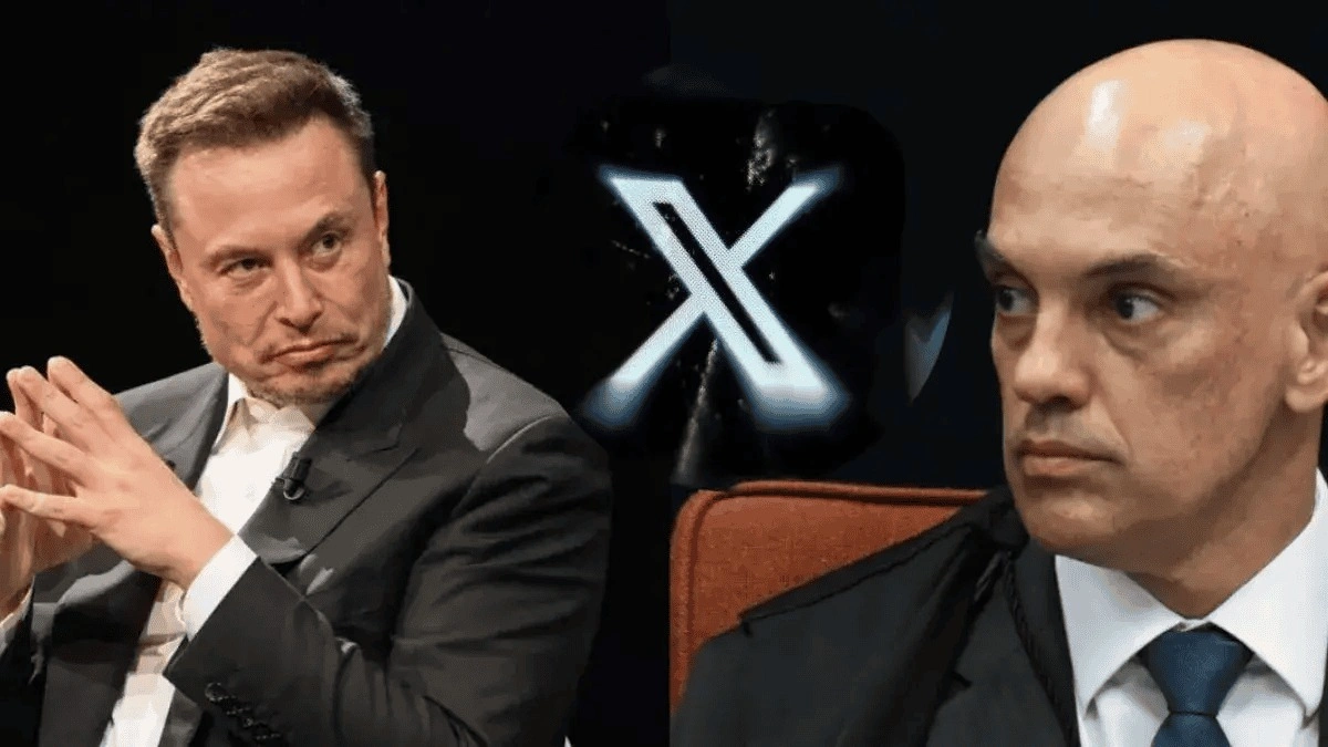 Após impasses entre Alexandre de Moraes e Elon Musk, X é retirado do ar no Brasil