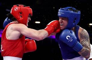 Bia Ferreira conquista medalha de bronze no peso-leve do boxe feminino (Foto: Richard Pelham/Getty Images)