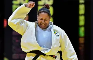 Bia Souza vence israelense e conquista primeiro ouro do Brasil nas Olimpíadas 2024 (Foto: Reprodução)