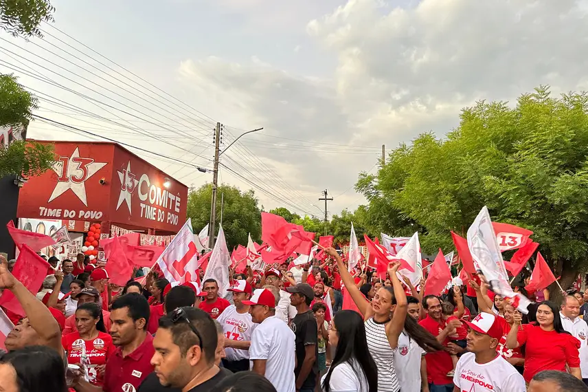 Boa Hora: Rafael Fonteles inaugura comitê do candidato a prefeito Dominguinhos