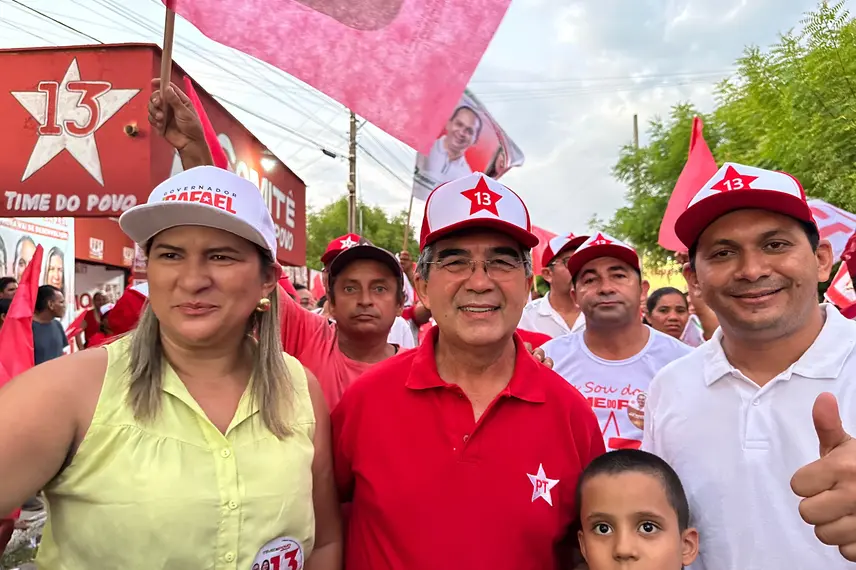 Boa Hora: Rafael Fonteles inaugura comitê do candidato a prefeito Dominguinhos