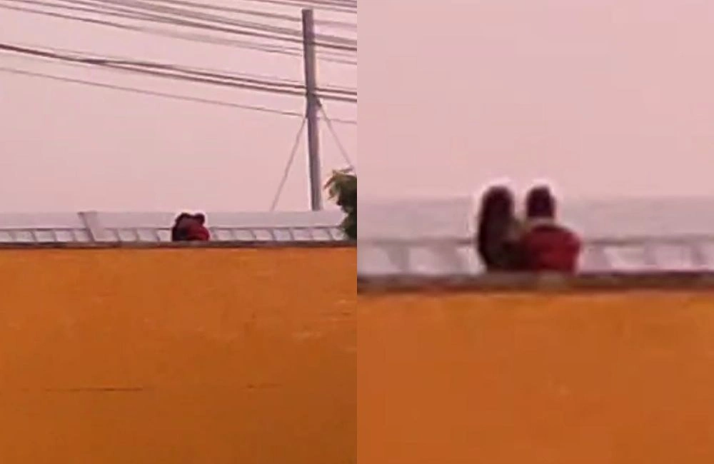 Casal é flagrado em ato sexual no teto de terminal de ônibus em Teresina