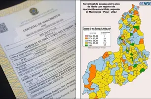 Censo: Piauí tem 2,5 mil crianças de até 5 anos sem registro do nascimento (Foto: Reprodução)