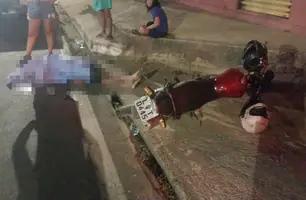 Colisão frontal entre motociclistas deixa um morto e dois feridos em Campo Maior (PI) (Foto: Reprodução)
