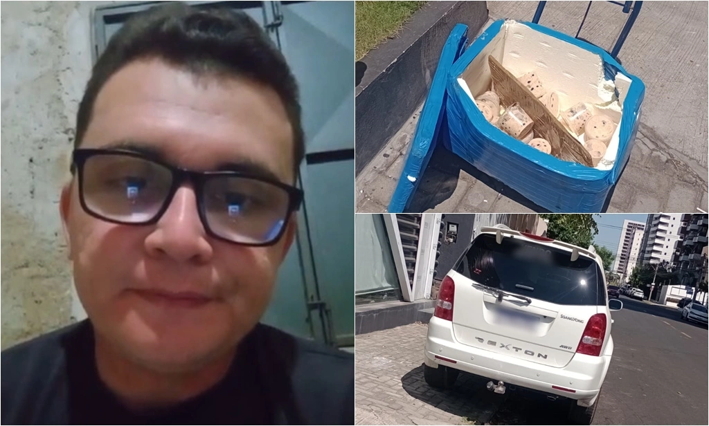 Comerciante relata prejuízo após ter carrinho destruído