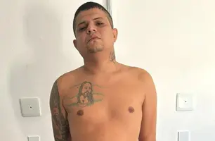 Criminoso 'Bolacha' de alta periculosidade é preso na zona Sul de Teresina (Foto: Divulgação)