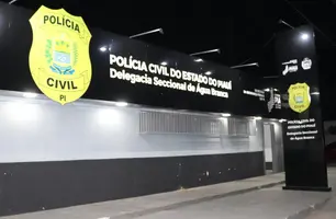 Delegacia do município de Água Branca (Foto: Reprodução)