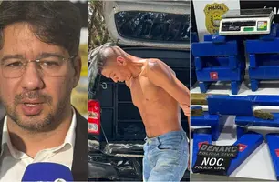 Delegado detalha prisão de faccionado em Teresina (Foto: Tiago Moura/ Conecta Piauí)