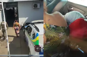 Dez pessoas invadem casa para tentar matar jovem na zona Sul de Teresina (Foto: Repórter 12/Conecta Piauí)