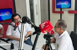 Dr. Hélio reforça compromissos com Parnaíba durante entrevista (Foto: Ascom/Dr.Hélio)