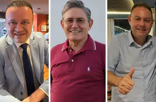 Dr. Paulo Márcio, Ricardo Bandeira e Jeová Alencar (Foto: Reprodução)