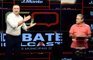 Dr. Paulo Márcio se destaca em debate e Ricardo Bandeira se mostra despreparado (Foto: Reprodução)