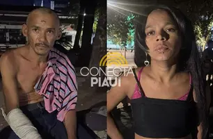 Duas pessoas são presas durante operação da Polícia Civil no Centro de Teresina (Foto: Reprodução)