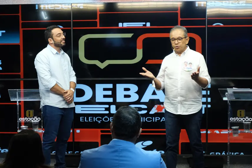 Eleições 2024: Dr. Hélio é destaque no primeiro debate de candidatos de Parnaíba