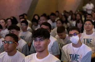 Estudantes das escolas públicas participam de treinamento para Obmep (Foto: Tiago Moura/ Conecta Piauí)