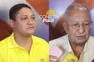 'Eu trouxe um capacete', diz Francinaldo após cabeçada de Dr. Pessoa (Foto: Tiago Moura/ Conecta Piauí)