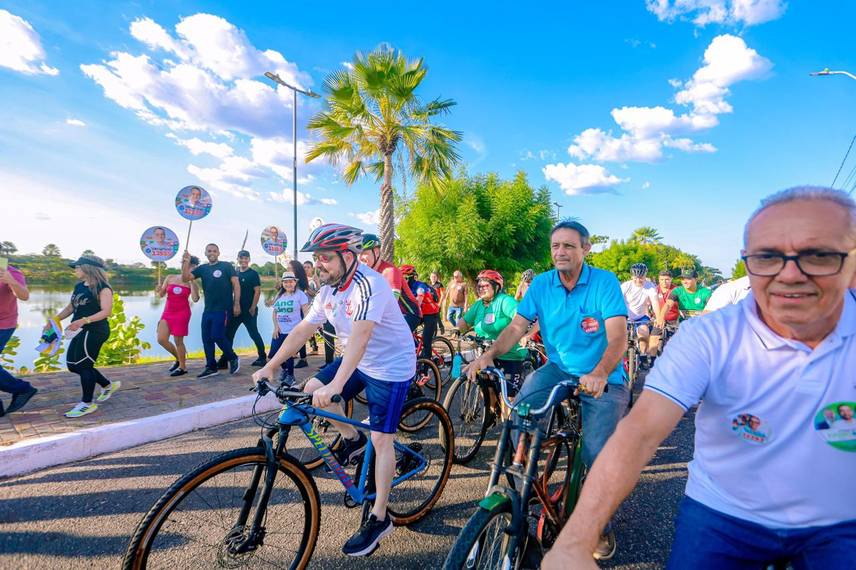 Fábio Novo promove Biciletaço do 13