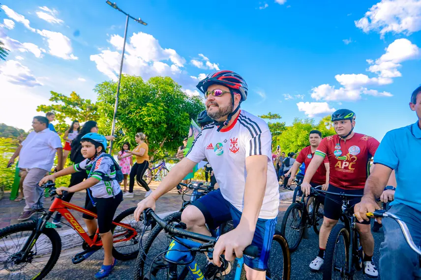 Fábio Novo promove Biciletaço do 13