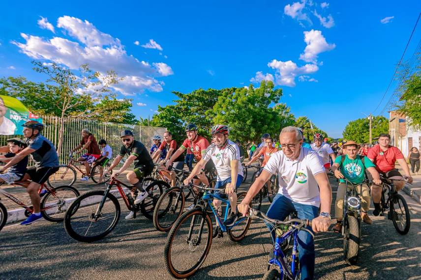 Fábio Novo promove Biciletaço do 13