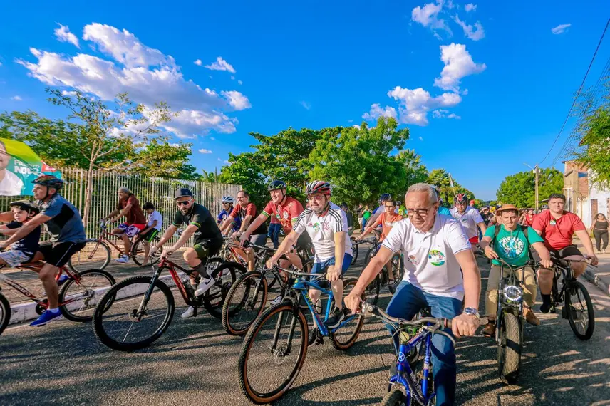 Fábio Novo promove Biciletaço do 13
