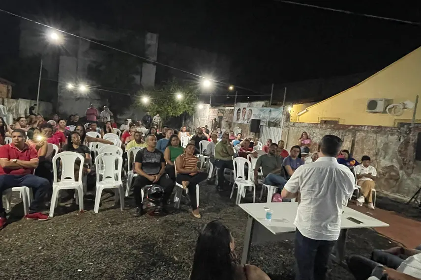 Fábio Novo realiza encontro com grupo básico de trabalhadores de Teresina