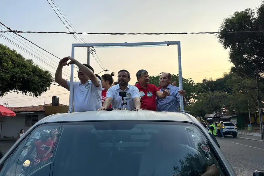 Fábio Novo realiza grande carreata em Teresina com apoio de várias lideranças