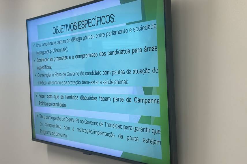 Fábio Novo visita Conselho Regional de Medicina Veterinária do Estado do Piauí