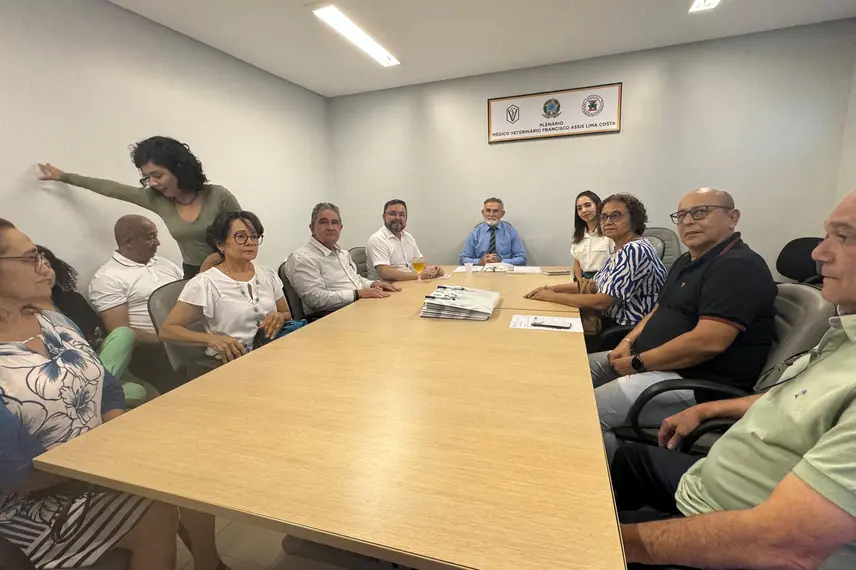 Fábio Novo visita Conselho Regional de Medicina Veterinária do Estado do Piauí