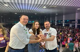 Fernanda Gomes reúne 6 mil pessoas em lançamento de campanha para vereadora (Foto: Joseph Silva/Conecta Piauí)