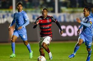 Flamengo avança na Libertadores mesmo com derrota para o Bolívar (Foto: Marcelo Cortes /CRF)