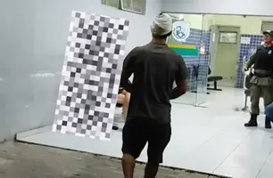 Flanelinha foi agredido a pauladas (Foto: Reprodução / Folha do Delta)