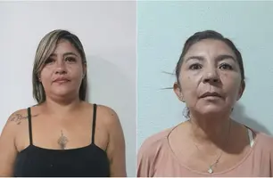 Francilane Gomes e Zulmira Azevedo, respectivamente (Foto: Reprodução)