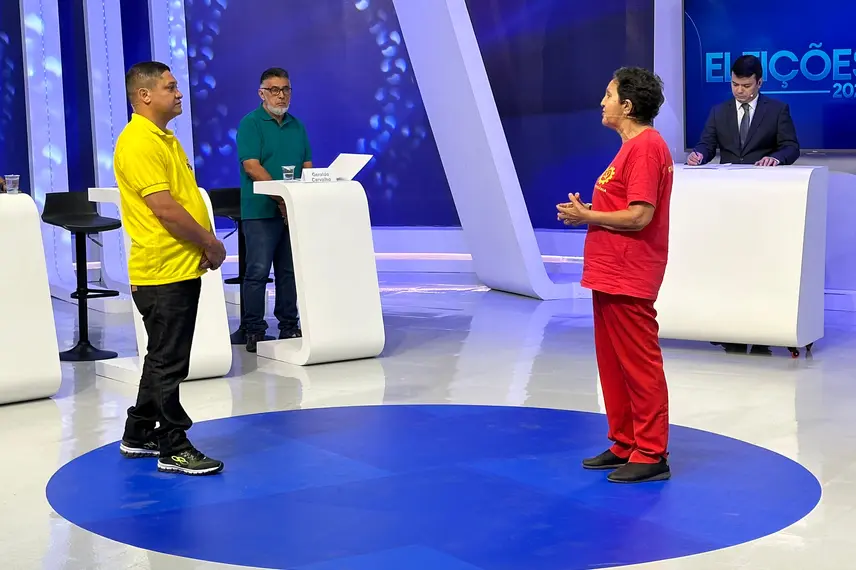 Francinaldo Leão e Lourdes Melo