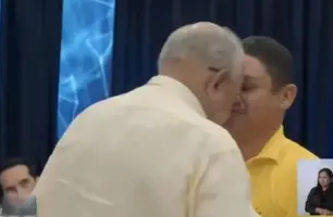 Francinaldo Leão registra B.O. por lesão corporal após ‘cabeçada’ de Dr. Pessoa (Foto: Reprodução)