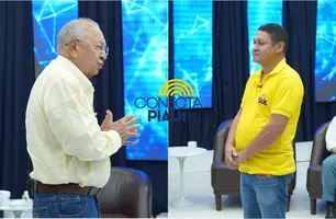 Francinaldo Leão​​​​​​​ x ​​​​​​​Dr. Pessoa (Foto: Conecta Piauí)