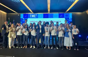 Governador premia mais de 200 estudantes vencedores de torneio de matemática (Foto: Maria Clara César/ Conecta Piauí)