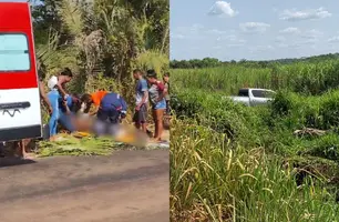 Grave acidente entre moto e caminhonete deixa feridos entre Teresina e União (Foto: Reprodução)