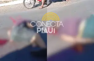 Homem é assassinado a tiros no meio de avenida na zona Sudeste de Teresina (Foto: Reprodução)