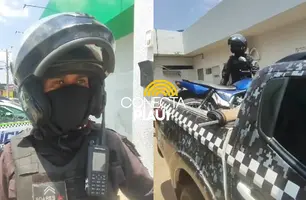 Homem é preso com moto adulterada na zona Sul de Teresina (Foto: Repórter 12/Conecta Piauí)