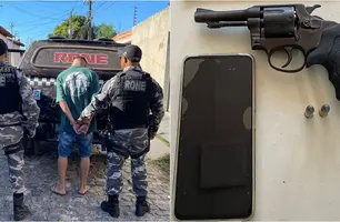 Homem é preso na zona Norte (Foto: Reprodução)