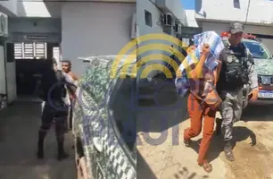 Homem é preso suspeito de agredir mulher por três dias seguidos em Teresina (Foto: Conecta Piauí)